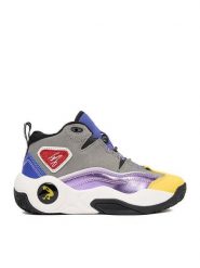 Shaq Sneakersy EO-H.O.F AQ95027Y-ZZ Szary. Szare buty sportowe chłopięce Shaq, bez wzorów, ze skóry, bez zapięcia. Za 149.99 zł.