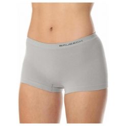 Bokserki damskie bawełniane Brubeck. Szare bokserki damskie Brubeck, m, bez wzorów, z bawełny. Za 26.99 zł.