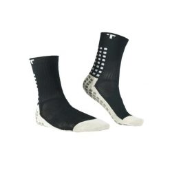 Skarpetki TRUsox mi-mollet 3.0. Czarne legginsy sportowe męskie Trusox, bez wzorów, do piłki nożnej. Za 180.50 zł.