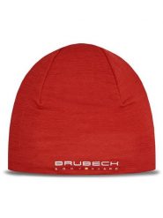 Brubeck Czapka HM1018U Czerwony. Czerwone szaliki i chusty damskie Brubeck, bez wzorów, z materiału, sportowe. Za 109.99 zł.