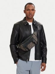 Calvin Klein Nerka Mixed Emblem Aop LV04D3382G Beżowy. Brązowe saszetki męskie Calvin Klein, z materiału. Za 369.99 zł.