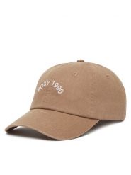 Roxy Czapka z daszkiem ERJHA04372 Brązowy. Brązowe czapki i kapelusze damskie Roxy, bez wzorów, z bawełny. Za 79.99 zł.