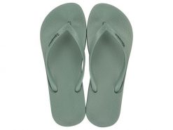 Sandały Ipanema Anatomic Colors Damskie Zielone. Zielone sandały damskie Ipanema, bez wzorów, bez obcasa, na płaskiej podeszwie, bez zapięcia. Za 73.99 zł.