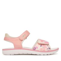 Sandały Primigi. Czerwone sandały dziewczęce Primigi, bez zapięcia. Za 279.99 zł.