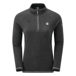 Polar Bluza Damska Freeform II. Czarne bluzy sportowe damskie Dare 2b, l, bez wzorów, z polaru, bez kaptura, trekkingowe. Za 91.99 zł.