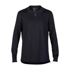 Longsleeve rowerowy męski Fox Racing Defend. Czarne bluzy męskie FOX, m, bez wzorów, bez kaptura. Za 269.99 zł.