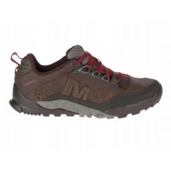 BUTY trekkingowe męskie MERRELL ANNEX skóra. Brązowe trekkingi męskie Merrell, trekkingowe. Za 589.00 zł.