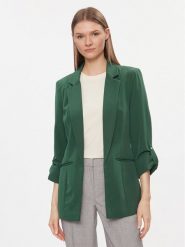 ONLY Marynarka Kayle-Orleen 15218743 Zielony Regular Fit. Zielone żakiety damskie Only, bez wzorów, z syntetyku. Za 159.99 zł.