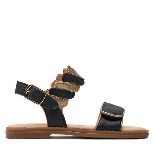Sandały Geox. Sandały dziewczęce Geox, bez zapięcia. Za 129.99 zł.
