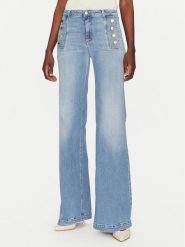 ViCOLO Jeansy DD5079 Niebieski Regular Fit. Niebieskie jeansy damskie ViCOLO. Za 349.99 zł.