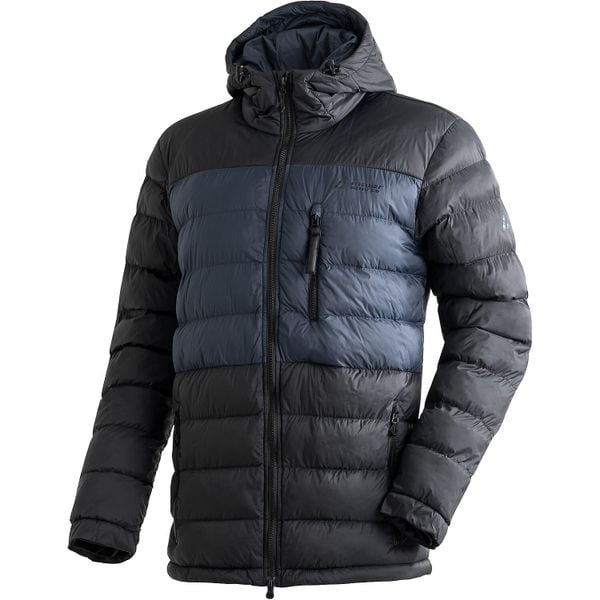 Kurtka z kapturem Maier Sports Lomnica. Czarne kurtki męskie Maier Sports, na zimę, m, bez wzorów, z materiału, eleganckie, z kapturem. Za 979.50 zł.