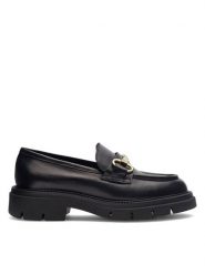 Gino Rossi Loafersy GRACE-I23-26370PE Czarny. Czarne mokasyny damskie Gino Rossi, ze skóry. Za 279.99 zł.