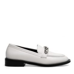 Loafersy Eva Minge. Białe mokasyny damskie Eva Minge. Za 229.99 zł.