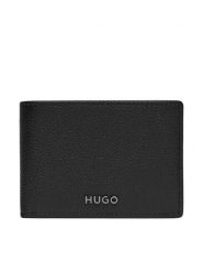 HUGO Portfel Huke 50568428 Czarny. Czarne portfele męskie Hugo, bez wzorów, ze skóry. Za 449.99 zł.