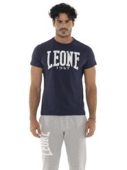 Męska koszulka z krótkim rękawem i nadrukiem z logo vintage „Iconic Vintage”. Brązowe koszulki sportowe męskie LEONE 1947 APPAREL, l, bez wzorów, z bawełny, bez kołnierzyka, bez ramiączek, na fitness i siłownię. Za 117.88 zł.