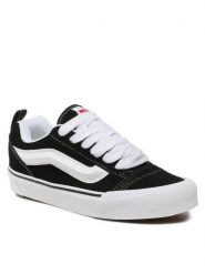 Vans Tenisówki Knu Skool VN0009QC6BT1 Czarny. Czarne trampki i tenisówki damskie Vans, bez wzorów, ze skóry, bez zapięcia. Za 249.00 zł.
