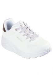 Buty Kobieta Skechers Uno Lite biały. Białe trekkingi damskie Skechers, trekkingowe. Za 238.00 zł.