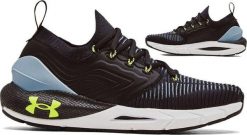 Under Armour Buty męskie HOVR Phantom 2 INKNT Black / Mississippi / High-Vis Yellow r. 43 (3024154-005). Czarne buty sportowe męskie Under Armour, bez zapięcia. Za 533.61 zł.