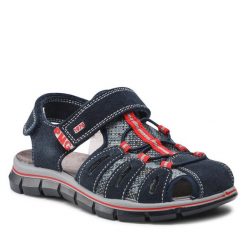 Sandały Primigi. Brązowe sandały chłopięce Primigi, bez zapięcia. Za 189.99 zł.