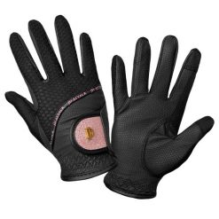 Rękawiczki jeździeckie letnie dziecięce Nina. Rękawiczki dziecięce JD ATTACK, bez wzorów. Za 109.99 zł.