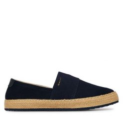 Espadryle Gant. Niebieskie espadryle damskie GANT, bez wzorów, bez obcasa, bez zapięcia. Za 369.99 zł.