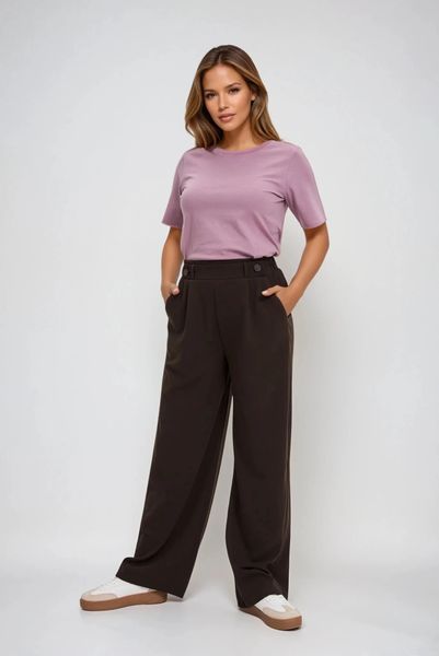 Gładka bluzka różowa. Czerwone bluzki damskie MOODO, l, bez wzorów, z bawełny, bez kołnierzyka. Za 39.99 zł.