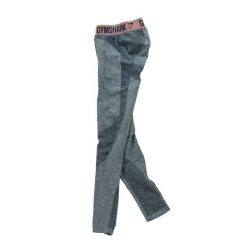 Second life - Damskie legginsy w kolorze granatowym - Stan bardzo dobry. Niebieskie legginsy damskie GYMSHARK, bez wzorów, na jogę i pilates. Za 101.48 zł.