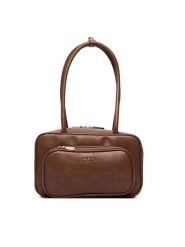 Guess Torebka Bronna HWBG23 36080 Brązowy. Brązowe torebki do ręki damskie Guess, z aplikacjami, ze skóry, bez dodatków. Za 494.99 zł.