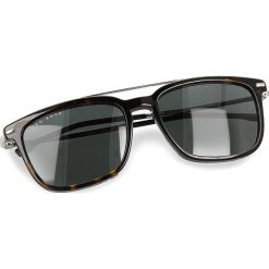 Okulary przeciwsłoneczne BOSS - 0930/S Dark Havana 086. Brązowe okulary przeciwsłoneczne damskie Boss, z tworzywa sztucznego. W wyprzedaży za 529.00 zł.