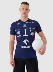 4F Koszulka meczowa replika wyjazdowa z sezonu 2024/25 męska 4F x Zaksa Kędzierzyn Koźle - Kurek - multikolor 3XL. Koszulki sportowe męskie 4f, m, bez wzorów, z dzianiny, klasyczne, bez kołnierzyka. Za 219.99 zł.