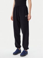Tommy Jeans Spodnie dresowe Script DW0DW20670 Czarny Relaxed Fit. Czarne jeansy damskie Tommy Jeans, xl, bez wzorów, z bawełny. Za 239.99 zł.