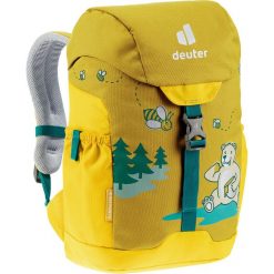 Plecak turystyczny dziecięcy Deuter Schmusebar - turmeric/corn. Żółte torby i plecaki dziecięce Deuter. Za 172.99 zł.