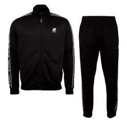 Dres męski sportowy Lotto CAVIAR. Czarne buty sportowe męskie Lotto, z dresówki, bez zapięcia, na fitness i siłownię. Za 199.00 zł.