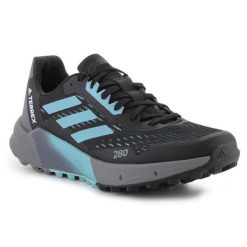 Buty adidas Terrex Agravic Flow 2 W H03189 czarne. Czarne obuwie sportowe damskie bez wzorów, do biegania, adidas terrex. Za 769.83 zł.