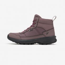 Buty turystyczne damskie Quechua NH100 mid wodoodporne. Brązowe trekkingi damskie QUECHUA, trekkingowe. W wyprzedaży za 129.99 zł.