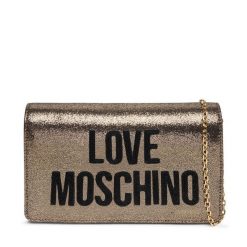 Torebka LOVE MOSCHINO. Żółte torebki do ręki damskie Love Moschino, bez wzorów, wizytowe, bez dodatków. Za 679.99 zł.
