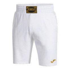 Szorty Joma Combat. Czarne krótkie spodenki sportowe męskie Joma, m, bez wzorów, z bawełny, na fitness i siłownię. Za 103.00 zł.