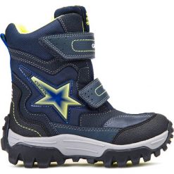 Kozaki GEOX JR LT HIMALAYA B ABX. Czarne buty zimowe chłopięce Gino Rossi. W wyprzedaży za 289.90 zł.
