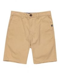 Szorty spacerowe dla Chłopcy EVERYDAY UNION LIGHT 17" Brązowy. Brązowe szorty dla chłopców Quiksilver, bez wzorów, z bawełny. Za 150.05 zł.