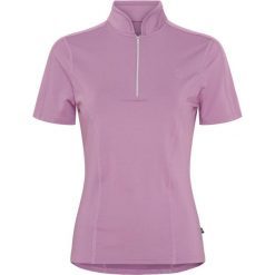 Damska koszulka do jazdy konnej Equipage Awesome. Fioletowe koszulki sportowe damskie EQUIPAGE, xs, bez wzorów, z materiału, eleganckie, bez kołnierzyka. Za 185.00 zł.