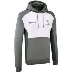 Bluza z kapturem Bentley Motorsport Team Hoodie, Mężczyźni. Szare bluzy męskie Bentley, l, bez wzorów, z wiskozy, z kapturem. Za 490.00 zł.
