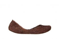 Baleriny Melissa Campana Flow AD Brown 010378, Brąz, Guma - 37. Żółte baleriny damskie Melissa, na lato, z aplikacjami, z gumy, bez obcasa. W wyprzedaży za 224.10 zł.