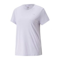 Koszulka do biegania damska PUMA Run Favorite. Czerwone koszulki sportowe damskie Puma, xs, bez wzorów, sportowe, bez kołnierzyka. Za 59.99 zł.