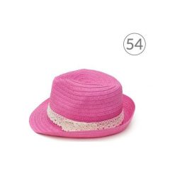 Kapelusz dziecięcy Koronkowa panna rózowy r. 54. Czapki dla dzieci Art of Polo. Za 26.78 zł.