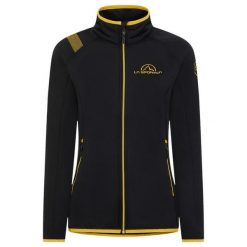 Kurtka trekkingowa damska z zamkiem La Sportiva Promo. Czarne kurtki damskie La Sportiva, s, bez wzorów, z materiału, bez kaptura. Za 349.00 zł.
