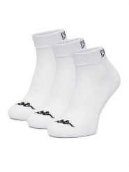 Kappa Skarpety długie CEO_KR_GOAL_SS26 (3-PACK) Biały. Białe skarpety damskie Kappa, bez wzorów, z bawełny. Za 34.99 zł.