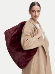 Liu Jo Torebka AF6194 E1178 Bordowy. Czerwone torebki do ręki damskie Liu Jo, bez wzorów, z materiału, bez dodatków. Za 499.99 zł.