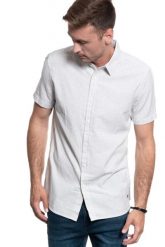 MĘSKA KOSZULA MATERIAŁOWA MUSTANG COLLIN DOBBY SHIRT 1009828 2020. Koszule męskie Mustang, m, bez wzorów, z materiału, bez kołnierzyka, bez ramiączek. W wyprzedaży za 49.99 zł.