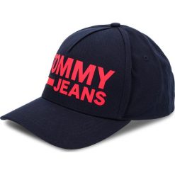 Czapka z daszkiem TOMMY JEANS - Tju Flock Print Cap AU0AU00272 413. Czapki i kapelusze męskie marki Tommy Jeans. W wyprzedaży za 139.00 zł.