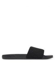 Calvin Klein Klapki Ess Slide Hf Side Logo Cv HM0HM02227 Czarny. Czarne klapki męskie Calvin Klein, z materiału. Za 169.99 zł.